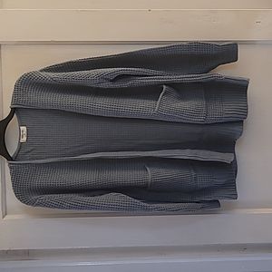 Zenana cardigan sweater in blue